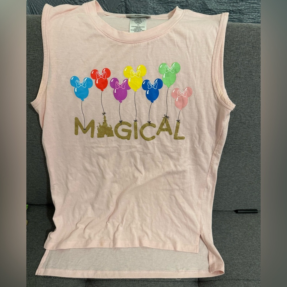 Disney parks Pink tank